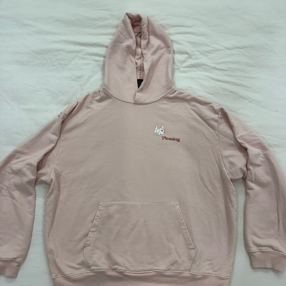Soft Pink Harry Styles x Pleasing Pullover Hoodie Sweatshirt